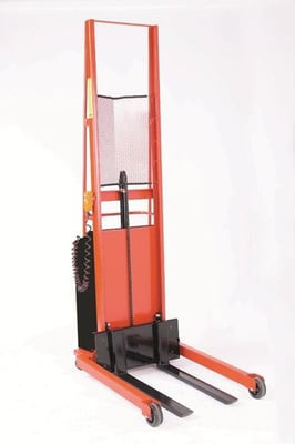 Battery Powered 1000 Lb. To 2000 Lb. Pallet Straddle & Platform Stackers - HPESFL-64-30S