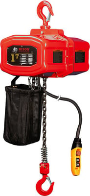 Bison Single Phase Electric Chain Hoist - HH-B025