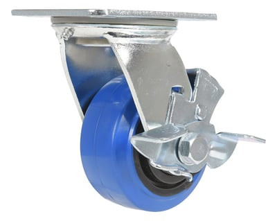 Blue Comfort+ Casters - HCST-BB-4X2ER-SWB