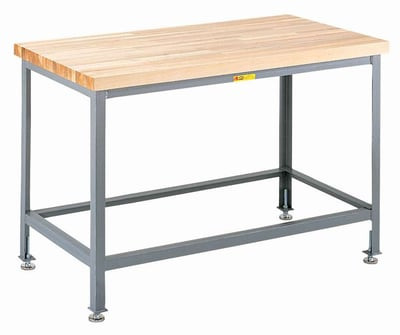 Butcher Block Top Tables - HWT-2424-LL