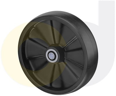 Casterdepot Ergonomic, Top Plate Casters - Glass-Filled Nylon Wheel- Cap. Up To 1400 Lbs. - HW020.002