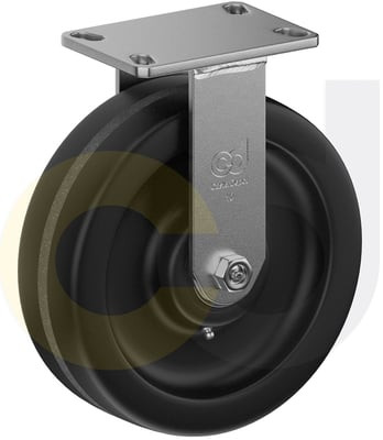 Casterdepot Top Plate Casters - Phenolic Wheel - Capacities Up To 3000 Lbs. - HC014.23C