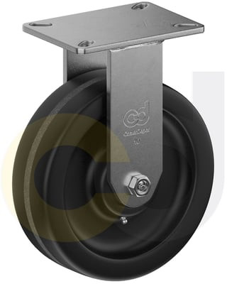 Casterdepot Top Plate Casters - Phenolic Wheel - Capacities Up To 3500 Lbs. - HC014.28D