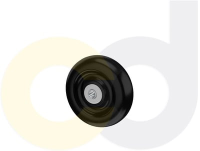 Casterdepot Top Plate Casters - Polyolefin Wheel - Capacities Up To 325 Lbs. - HW003.568