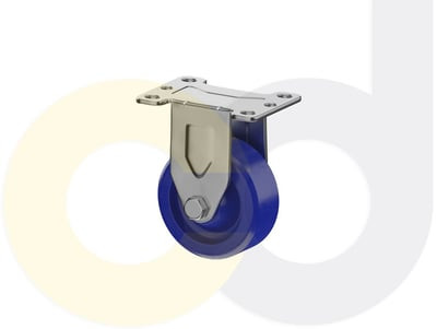 Casterdepot Top Plate Casters - Solid Urethane Wheel - Capacities Up To 350 Lbs. - HC016.A10