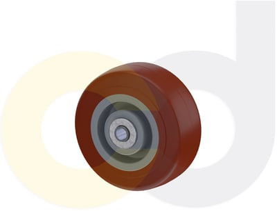 Casterdepot Top Plate Casters - Thermo-Urethane Wheel - Capacities Up To 800 Lbs. - HW030.648