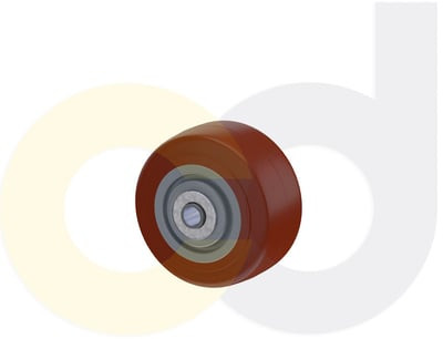 Casterdepot Top Plate Casters - Thermo-Urethane Wheel - Capacities Up To 800 Lbs. - HW031.532