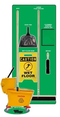Clean & Mop Store-Boards™ & Combo Kits - PSB621GNBK