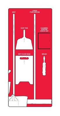 Clean & Mop Store-Boards™ & Combo Kits - PSB709RDWT