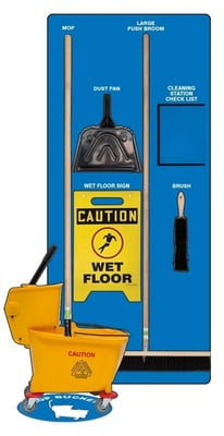 Clean & Mop Store-Boards™ & Combo Kits - PSB722BUWT