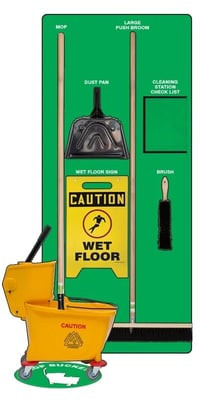 Clean & Mop Store-Boards™ & Combo Kits - PSB722GNWT