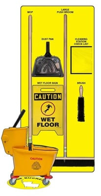 Clean & Mop Store-Boards™ & Combo Kits - PSB722YLWT