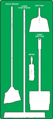 Clean & Sweep Store-Boards™ & Combo Kits - PSB114GNWT