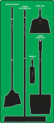 Clean & Sweep Store-Boards™ & Combo Kits - PSB614GNBK