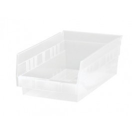 Clear-View Shelf Bins - HQSB102CL