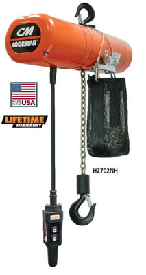 Cm Lodestar Electric Chain Hoist - H3532NH