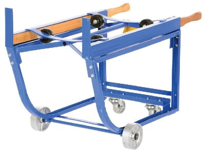 Deluxe Rotating Drum Carts - HRDC-1000-5SS