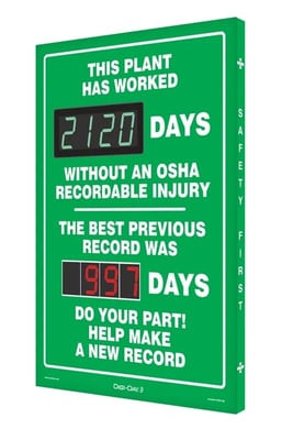 Digi-Day® Electronic Scoreboards - SCK120