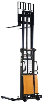 Double Mast Stacker With Power Lift - HSL-118-AA