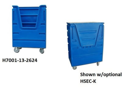 Dpi Poly Bulk Carts/Security - H7030-13-2624