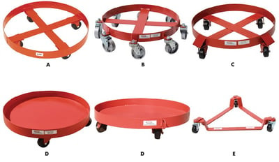 Drum Dollies - For 55 Gallon Drums - H435S