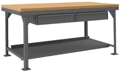 Extra Heavy-Duty Workbenches - HHDWBMT36962DR95