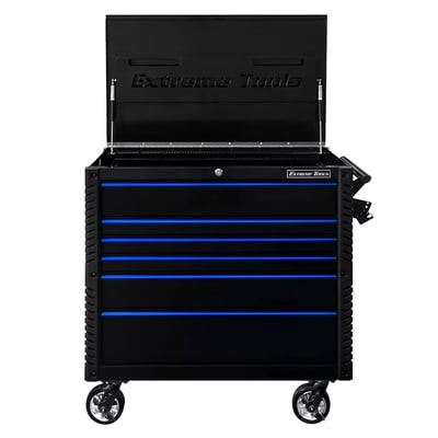 Extreme Tools® Ex Series 33" & 41" Tool Carts - HEX4106TC-BKBL