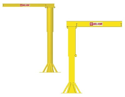 Foundationless Light Duty Floor Jib Crane - H4L0012