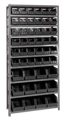 Giant Open Hopper Bin Storage System - HQSBU-230240-BK