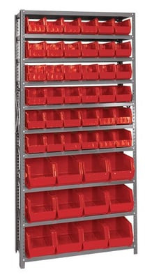 Giant Open Hopper Bin Storage System - HQSBU-230240-R