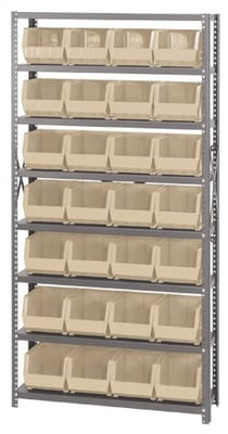 Giant Open Hopper Bin Storage System - HQSBU-239-I