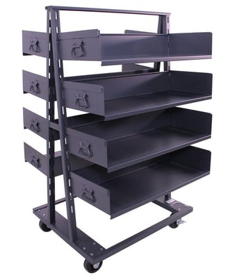 Heavy Duty A-Frame Carts - F89065VCGY