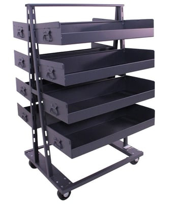 Heavy Duty A-Frame Carts - F89067VCGY