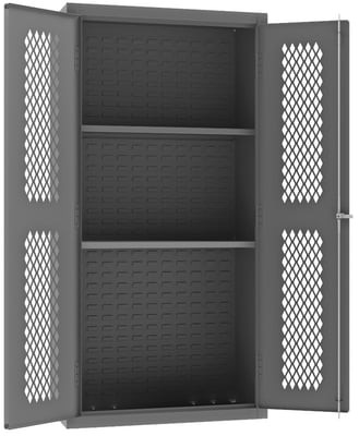 Heavy Duty Ventilated Cabinets With Adjustable Shelves - HEMDC-361872-2S-95