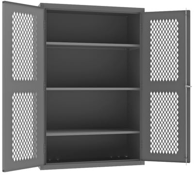Heavy Duty Ventilated Cabinets With Adjustable Shelves - HEMDC-482472-95