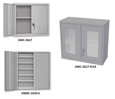Heavy Duty Wall Cabinets - HWC-1827-PLEX