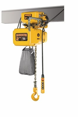 High Production Electric Hoist With Motorized Trolley - HNERM100L-L
