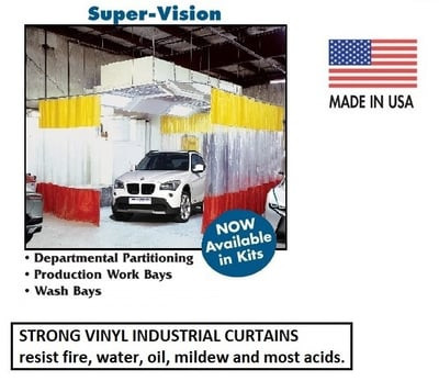 Industrial Curtain Systems/Standard - Super-Vision - H14071608-GY