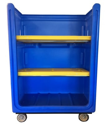 Laundry Truck Shelf System - HF-LT90-P-RED