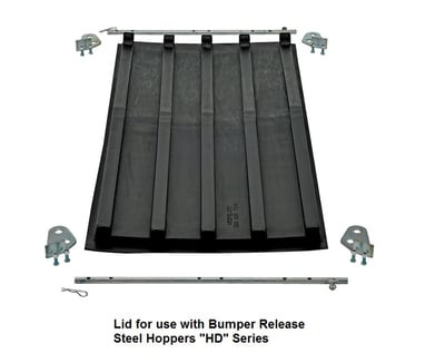 Lids For Steel Hoppers - HPLID-D-300