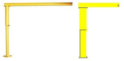 Light Duty Floor Mounted Jibs - H4S0003