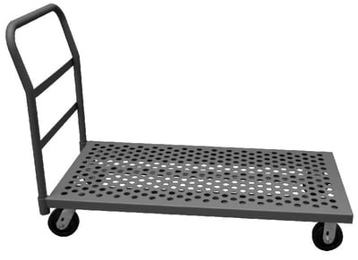 Low Deck Steel Platform Trucks - HEPTP30605PH95