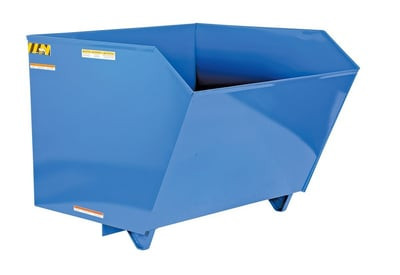 Low Profile 90 Degrees Self-Dumping Steel Hoppers - HH-150-LD