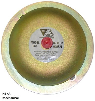 Mechanical Back-Up Alarms - HCVA