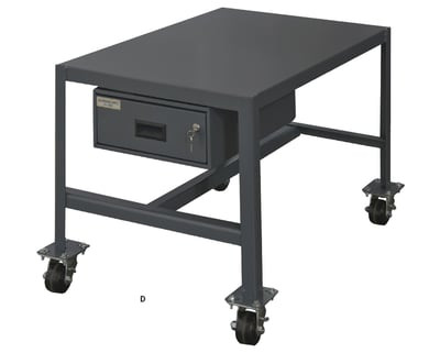 Mobile & Stationary Machine Tables - HMTDM244836-2K195