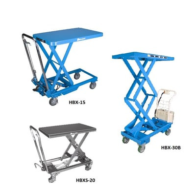 Mobilift™ Bx & Bxb Series - Mobile Lift Tables - HBX-80B