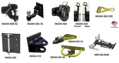 Pony Express Electric Tugger Machines - Standard Hitches - H0244-302-299