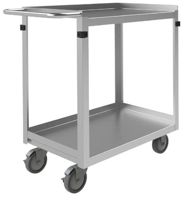 Stainless Steel Shelf Stock Carts - HSRSC1618302FLD5PU