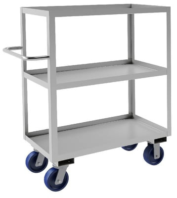 Stainless Steel Shelf Stock Carts - HSRSC1618363ALU6PU