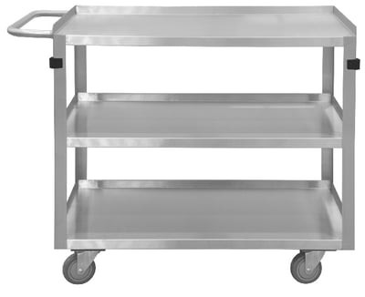 Stainless Steel Shelf Stock Carts - HSRSC2022483FLD4PU